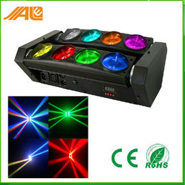 8pcs 10w Rgbw 4 in 1 führte Spinnen-Strahln-bewegliche Hauptlichter für Disco