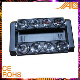 8pcs 10w Rgbw 4 in 1 führte Spinnen-Strahln-bewegliche Hauptlichter für Disco