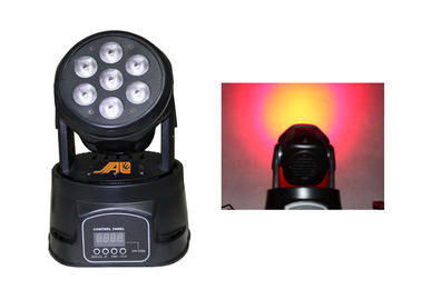 7pcs 10w Rgbw 4 in 1 beweglichem Kopf führte Stadiums-Beleuchtungs-Disco-Lichter