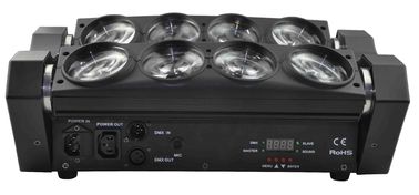 Cree 8pcs 10w führte Spinnen-Strahln-bewegliche helles Stadiums-Disco-Hauptbeleuchtung