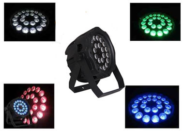 Der hohen Leistung LED Bühnenshow schlägt im Freien DJ des Gleichheits-Licht-24*10w Dmx Rgbw mit einer Keule