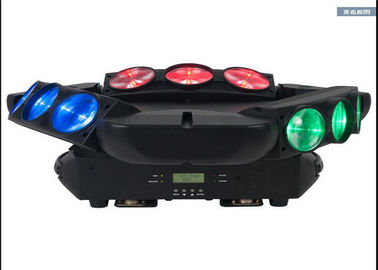 Spinnen-Strahln-bewegliche Hauptbeleuchtung 9 DMX512 100w geht Lichter Wechselstrom 110-240V 50-60HZ voran