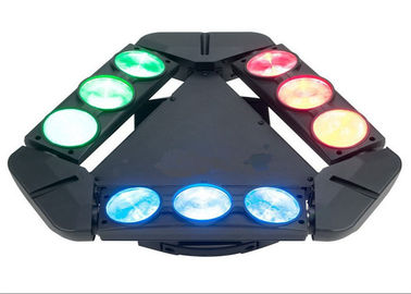 Spinnen-Strahln-bewegliche Hauptbeleuchtung 9 DMX512 100w geht Lichter Wechselstrom 110-240V 50-60HZ voran