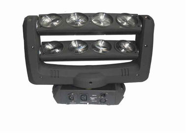 Doppelte Reihen-Spinne führte helles RGBW 8pcs 10 Watt LED-bewegliche Hauptlicht-
