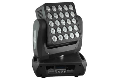 Übersteigen Sie 1 hohes Lumen der Ebenen-25 x 12w amerikanische CREE, RGBW-Farbe bewegliche Hauptlichter, die LED-beweglichen Hauptlicht/-quadrat DJ mischt