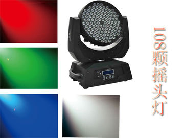 Hohe bewegliche Köpfe des Lumen-108pcs beleuchtet Konzert-Theater-Feiertag DMX RGBW
