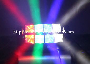 8 x 10 W LED bewegliche Hauptspinnen-Partei-Beleuchtung des stadiums-Licht-80 W RGBW