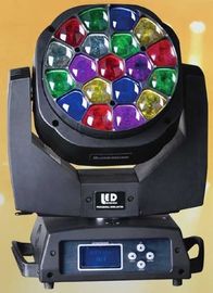 Bewegliche helle Hauptrotation Rgbw 19 *1 5W LED mit Grad des Winkels des lauten Summens 4 bis 60