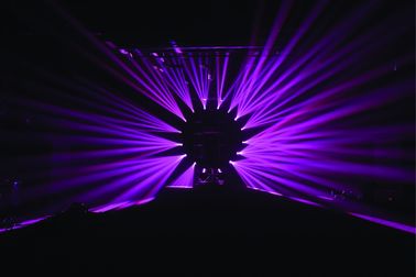 Geführtes Stadiums-Strahln-bewegliches Hauptlicht, Stellen-Röhrenblitz-DJ-Disco-Licht 17r 350w