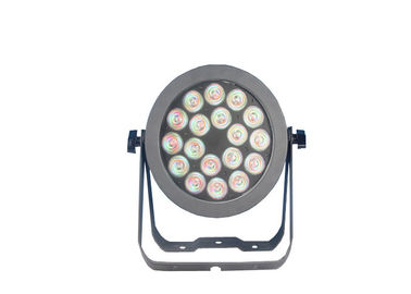 18 PC 6 1 in den Stadiums-Gleichheits-Dosen-Lichtern RGBW LED mit Aluminium druckgegossener Wohnung