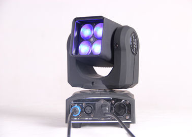 4 bewegliches Hauptlicht der PC-25 w RGBW LED mit Öffnungswinkel 5-40° für DJ, Disco