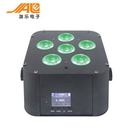 DJ inszenieren helles Batterieviererkabel rgbwa UV-Batterie des Lichtes 6x18w Gleichheit 6in1 drahtloses dmx geführtes uplight für die Heirat 