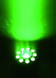 Färben Sie mischendes Innen-LED flach Gleichheits-Licht DMX RGB 9 * 3W +1 * 30W IP20