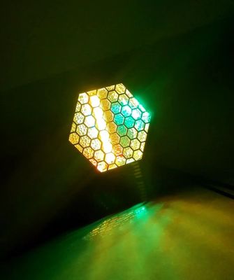 RGB Stroboskop Matrix Led Retro Lichter scharf waschen Stroboskop Hilfslicht Hexagon Licht