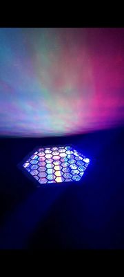 RGB Stroboskop Matrix Led Retro Lichter scharf waschen Stroboskop Hilfslicht Hexagon Licht