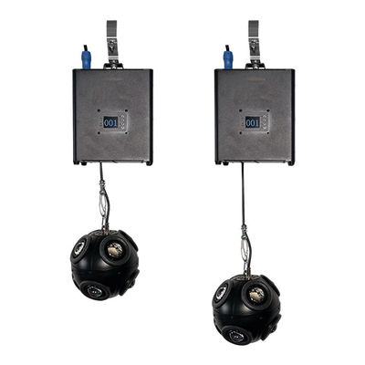 3m DMX Winch RGB Opan Ball LED Kinetische Kugel