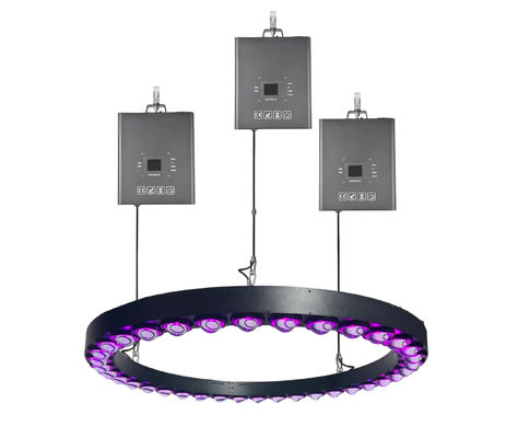 3m DMX Winde LED Kinetische Kugel Dreieck Tube Heben opan Kugel