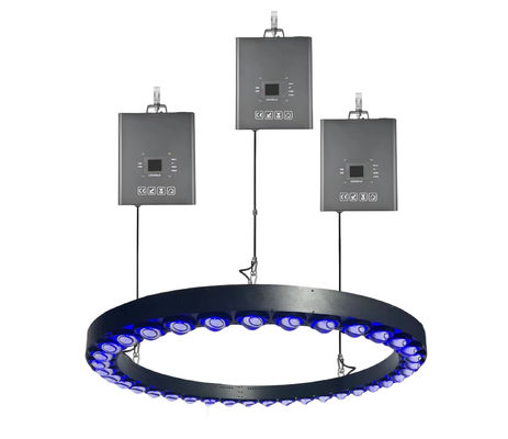 3m DMX Winde LED Kinetische Kugel Dreieck Tube Heben opan Kugel