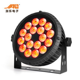 18x18w RGBWA UV6 in 1 LED flacher Steuerung der Gleichheits-Licht-hohen Helligkeits-DMX