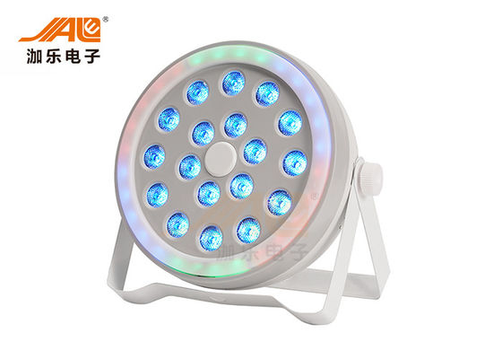 Kanal 8 18 Watt DJ-Stadium beleuchtet RGB 3 in 1 flacher Gleichheit LED