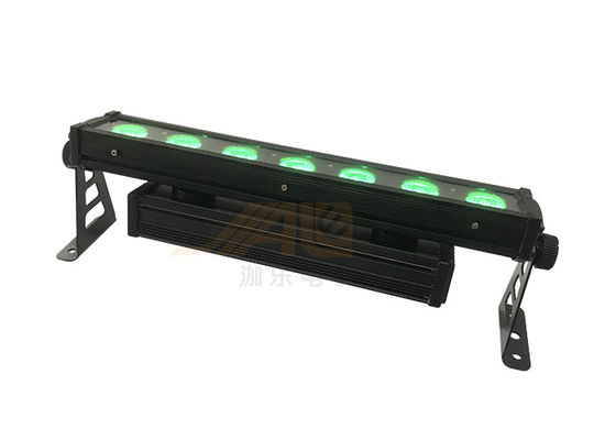 7pcs 30w 4in1 wasserdichte Pixel-Punkt-Steuerung Waschwandstange IP65 jede LED individuelle Steuerung