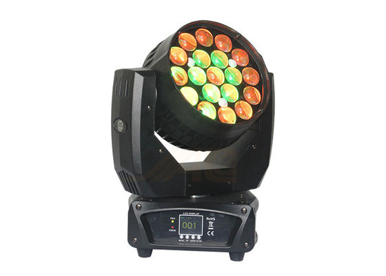 Hauptstrahl 4 beweglichen lauten Summens 19x15W LED in den 1 Disco-Lichtern