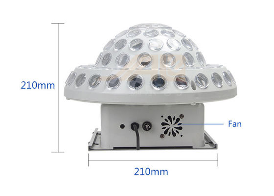 Plastikeisen 60Hz Disco-Stadium Wechselstroms 110v 25w beleuchtet solide Steuerung