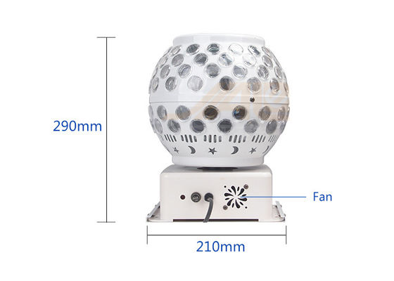 RGB 3 IN 1 Effekt-Disco-Stadium 50W LED beleuchtet Crystal Magic Ball