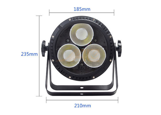 weißes wasserdichtes Gleichheits-Licht-bunte Show-Gleichheits-Lampe 5600K 3x50w LED