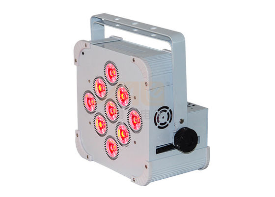9*6w drahtloses DMX stellen helles Batterie-Licht der hohe Helligkeits-Drei-Farbeled gleich