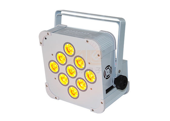 9*6w drahtloses DMX stellen helles Batterie-Licht der hohe Helligkeits-Drei-Farbeled gleich