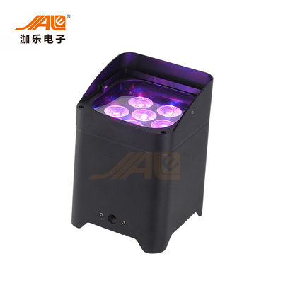 6PCS RGBWAUV 6 in 1 drahtlosem LED-Gleichheits-Dosen-Batterie IRC-Gleichheits-Licht