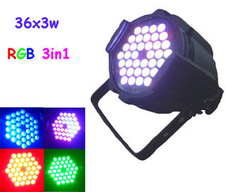 36pcs 3w Rgb 3 in 1 LED-Gleichheit kann Lichter DJ/Disco-/des Nachtklub-LED Beleuchtungs-Befestigungen