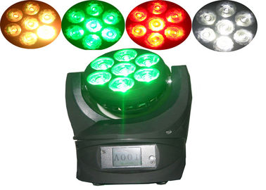 7 x 12w Nachtklub bewegliches Hauptlicht DJ-Disco-LED/Strahln-bewegliche Kopf-Lampe
