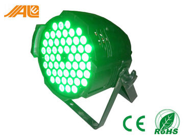 Hohe Gleichheit des Lumen-54PCS 3W LED kann Licht-Gleichheit, 64 beleuchtende, die multi Farbe DJ helle Steuerung CE&RoHS 162W DMX 512 die Lampe inszenieren