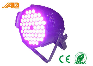 Hohe Gleichheit des Lumen-54PCS 3W LED kann Licht-Gleichheit, 64 beleuchtende, die multi Farbe DJ helle Steuerung CE&RoHS 162W DMX 512 die Lampe inszenieren