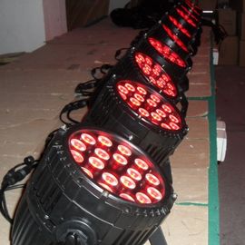 Energiesparende Berufsstadiums-Beleuchtung des LED-Gleichheits-Licht-18 x 10w RGBWA im Freien