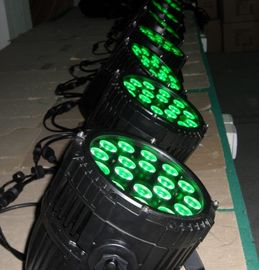 Energiesparende Berufsstadiums-Beleuchtung des LED-Gleichheits-Licht-18 x 10w RGBWA im Freien