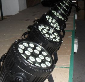 Energiesparende Berufsstadiums-Beleuchtung des LED-Gleichheits-Licht-18 x 10w RGBWA im Freien