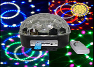 Stadiums-Licht 15W Guangzhous Desco führte das magische Ball-Licht RGB-Effekt-Kristallc$beleuchten