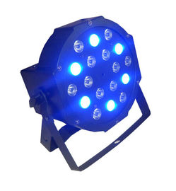 18 x 3w RGB führten flaches Gleichheits-Licht/geführte stadiums-DJ-Lichter 7CH DMX der Gleichheits-64 Innen
