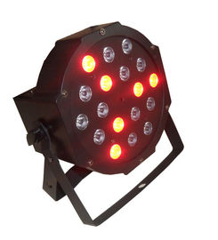 18 x 3w RGB führten flaches Gleichheits-Licht/geführte stadiums-DJ-Lichter 7CH DMX der Gleichheits-64 Innen