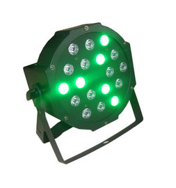 18 x 3w RGB führten flaches Gleichheits-Licht/geführte stadiums-DJ-Lichter 7CH DMX der Gleichheits-64 Innen