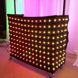 1 x 2m Rgb 3in1 bunter LED Videovorhang, Berufslichtvorhang der dekorations-LED