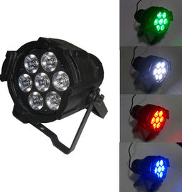 7 x 10w Rgbw 4in1 führten bewegliche Disco-Stadiums-Lichter des Kopf-64/Hochzeits-Lichter