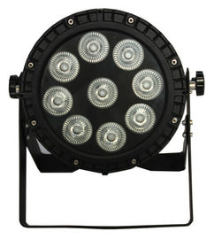 Wasserdichte geführte Gleichheit Ip65 9pcs 10w Rgbw 4in1 im Freien kann 64 mit sechs Regenbogen-Effekt