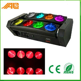 DMX512 RGBW 4in1 8 mustert bewegliches Hauptlicht des Spinnen-Strahln-LED/drehendes Stadiums-Licht