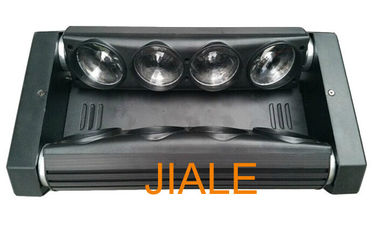 DMX512 RGBW 4in1 8 mustert bewegliches Hauptlicht des Spinnen-Strahln-LED/drehendes Stadiums-Licht