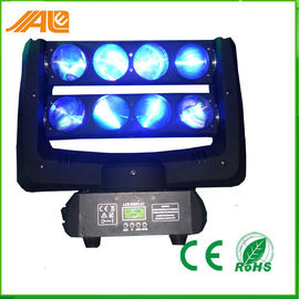 Inszenieren Sie Rgbw geführten hellen beweglichen Hauptstrahln-Effekt DMX 512 der Spinnen-10w
