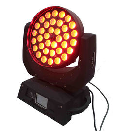 geführtes bewegliches Hauptuvscheinwerferlicht 18w Rgbwa mit lautem Summen, DJ inszenieren Lichter